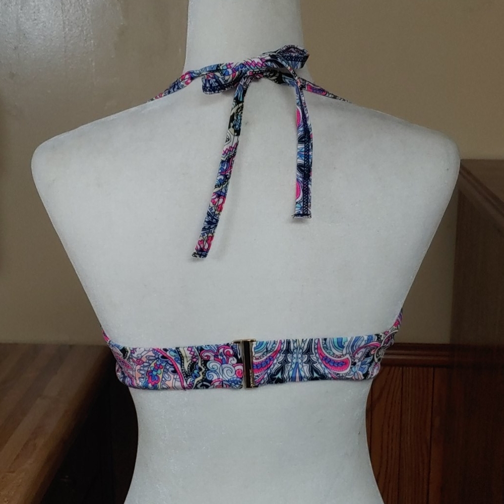 Victoria's Secret Paisley Bikini Top34C - Picture 4 of 11